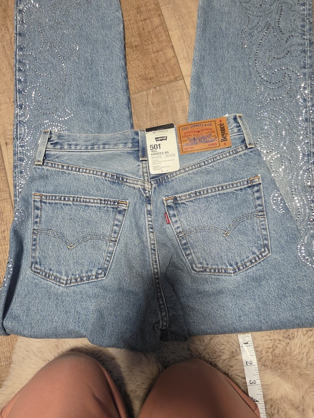 Levi's® ($210) x Beyoncé 501® '90s Jeans NWT - Picture 8 of 8